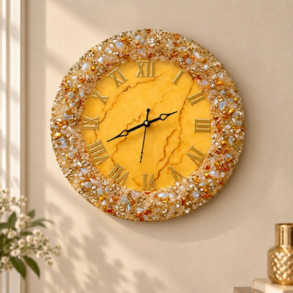 Sunstone Luxury Resin Wall Clock